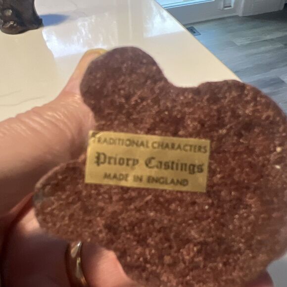 Vintage Priory Castings Old English Sheepdog Figure 3” - Picture 6 of 6